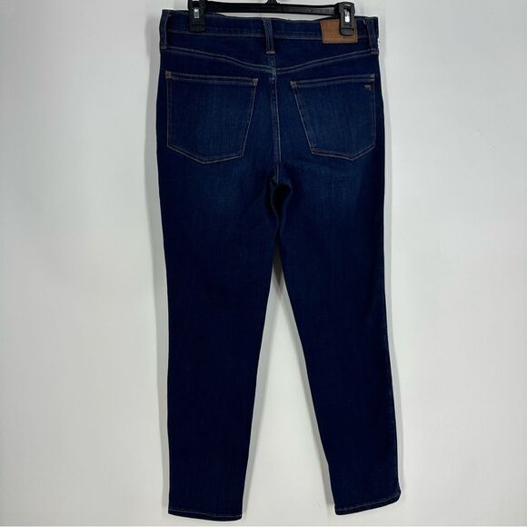 MADEWELL Women’s 10” Hi-Rise Skinny Denim Jeans Sz 28 in Cassia K9904 - Picture 8 of 11